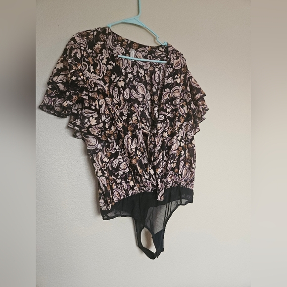 Free People Tops Call Me Later Bodysuit - Picture 3 of 10